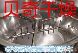 “带强制搅拌沸腾干燥设备